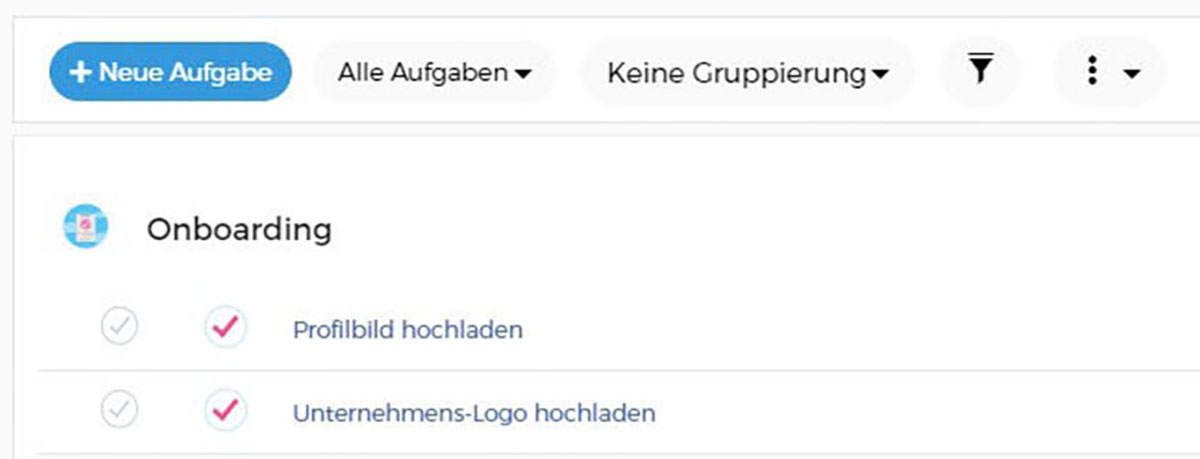 Wie lege ich Aufgaben an?